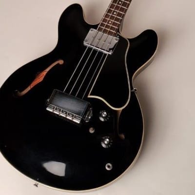 Gibson EB-2 1968 Bass Original Ebony Black with original Hard Shell Case image 1