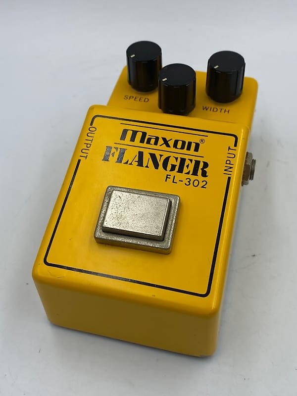 Maxon FL-302 Flanger 1980s Analog Effect Pedal Made in Japan | Reverb