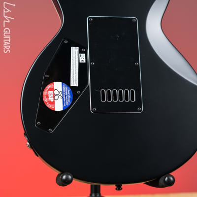 ESP E-II Eclipse EverTune Electric Guitar Black Satin image 9