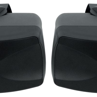 (8) Rockville WET-44 PRO Dual 4" 4-Way Swivel 70V Commercial Speakers in Black image 3