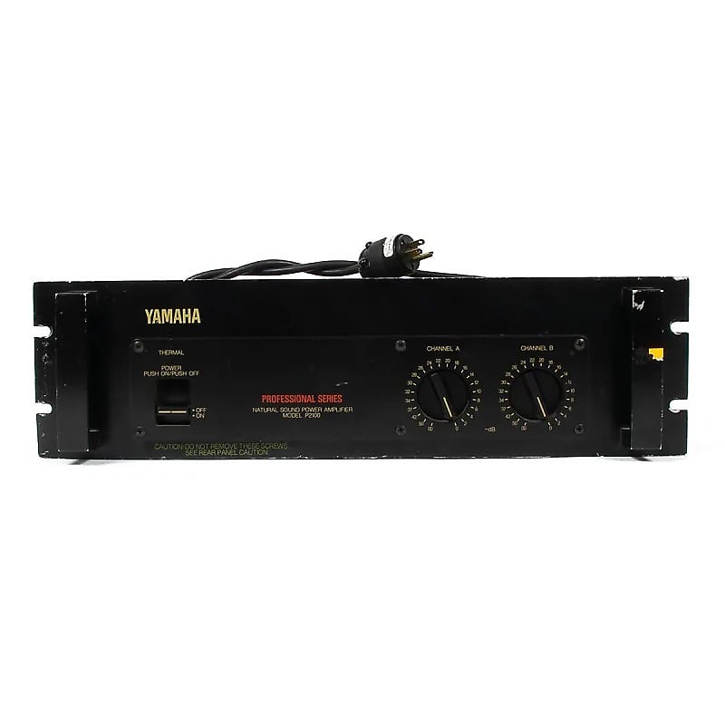 Yamaha P2100 Professional Series Natural Sound Power Amplifier image 1