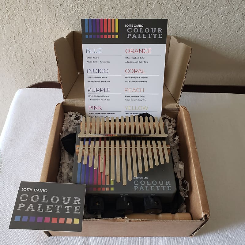 Colour palette kalimba for outlet sale