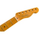 Fender 'C' Shape Maple Neck for Classic Series 50's Telecaster Guitar, Maple Fingerboard, Gloss Nitrocellulose Lacquer