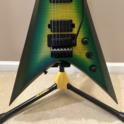 Solar Guitars V1.6FRLB 2021 - Lime Burst image 2
