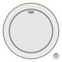 Remo Smooth White Powerstroke 3 Bass Drumhead w/ 2-1/2'' Impact Patch 24 in