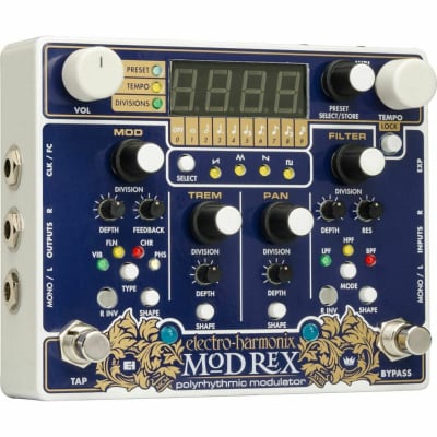 New - Electro Harmonix Mod Rex Polyrhythmic Modulator Pedal image 2
