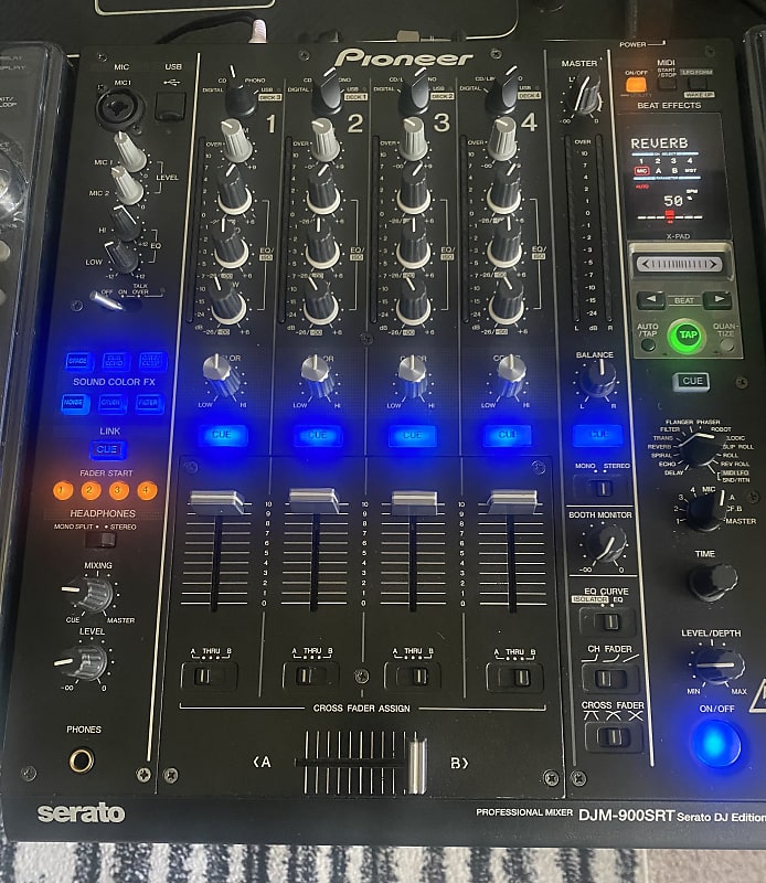 Pioneer DJM-900SRT Professional 4-Channel DJ Mixer (Serato | Reverb UK