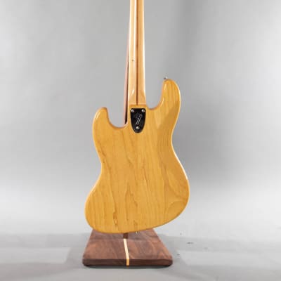 1989 Fender Japan JB75-750 ’75 Reissue Jazz Bass Natural image 6