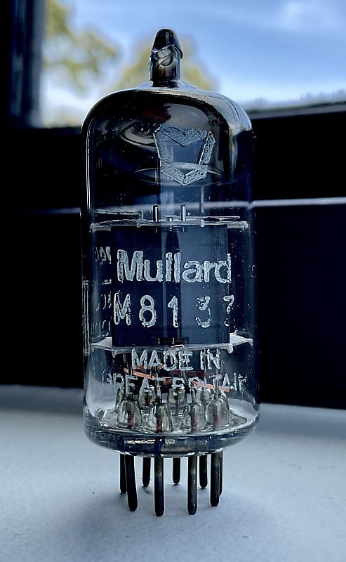 VINTAGE MULLARD 12AX7 CV4004 / M8137 / BOX PLATE MIL SPEC MADE IN THE UK  MITCHAM FACTORY | Reverb