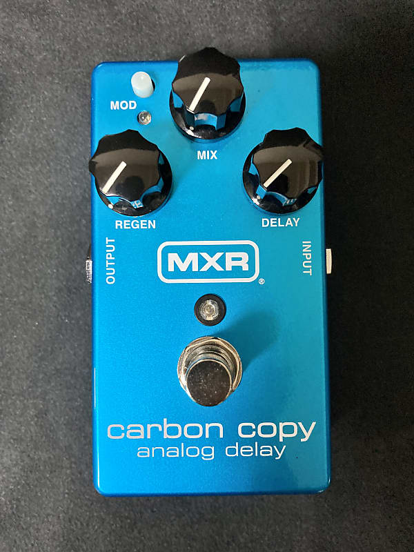 MXR M169 Carbon Copy Analog Delay 2021 - Aqua Blue | Reverb