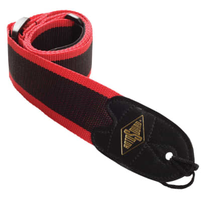 Rotosound Webbing Strap | Red Stripe for sale