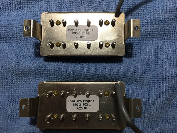 Gibson Dirty Fingers + Plus Double Black Humbucker Pickup