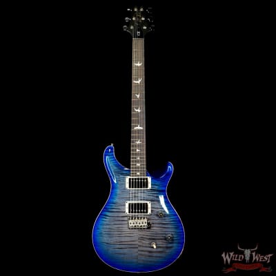 Paul Reed Smith PRS Wild West Guitars Special Run CE 24 Painted Black Neck 57/08 Covered Pickups Faded Grey Black Blue Burst 7.45 LBS image 3