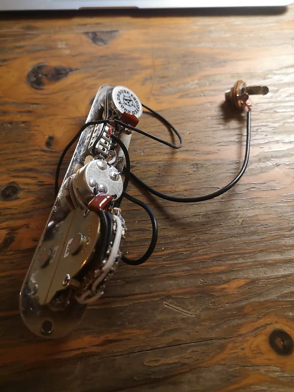 The Rhoadhouse5way Telecaster Esquire Control Plate Reverb