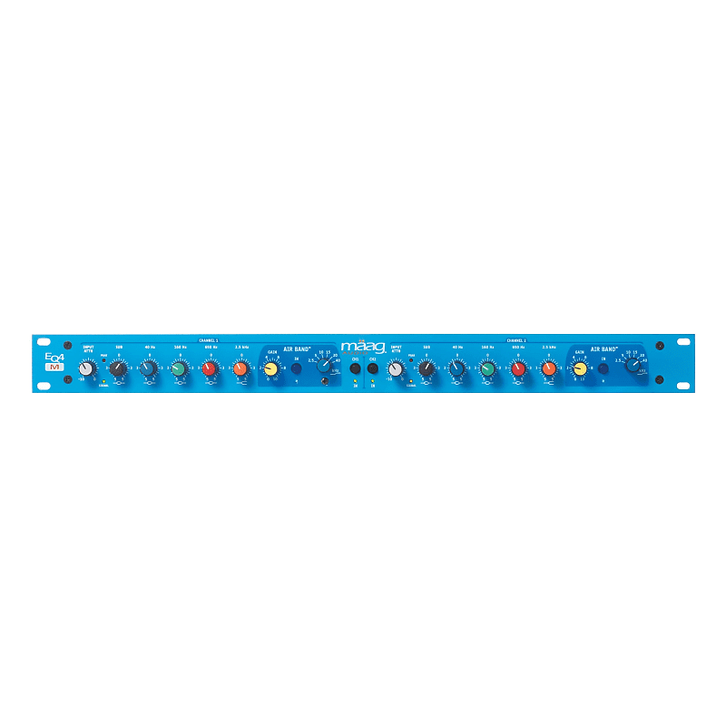 Maag Audio EQ4M 6-Band Dual Channel Mastering EQ Rack Unit image 1