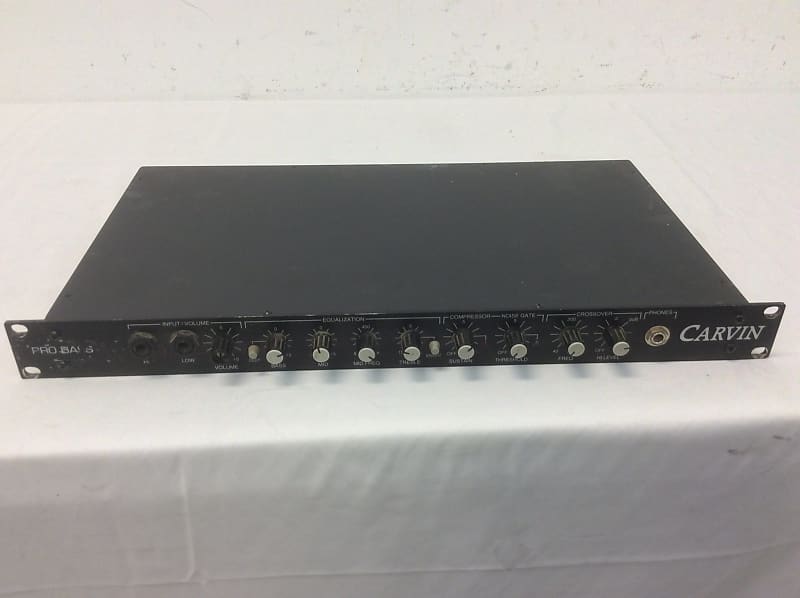 Carvin Pro Bass 15 Rack Mounted Bass Preamp Reverb