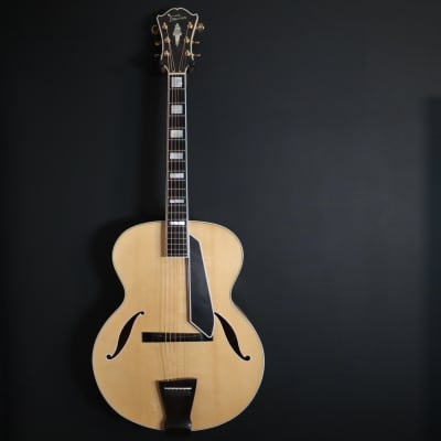 2013 Trenier Excel Acoustic Archtop - Natural - Near Mint image 3