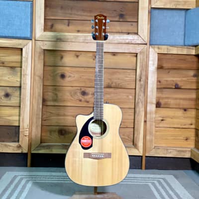 Fender CC-60SCE Left Handed Concert  Guitar in Natural for sale
