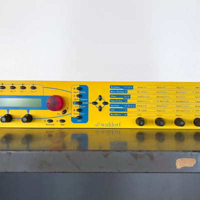 Waldorf Micro Q Rackmount Synthesizer 1999 - 2011 - Yellow