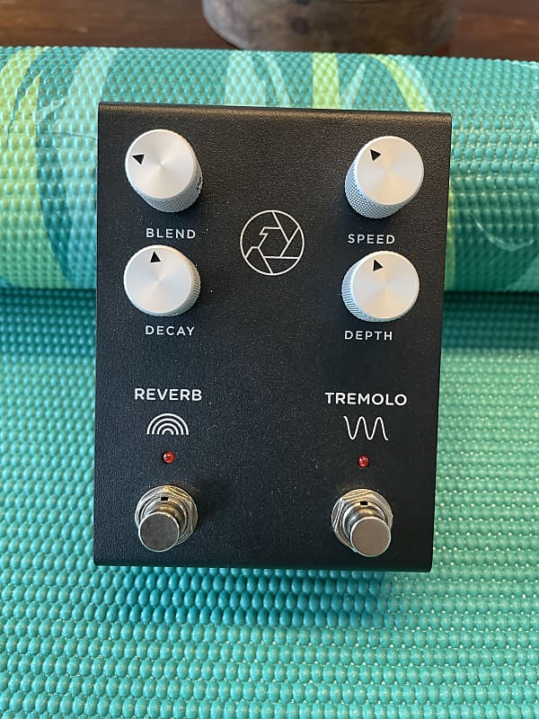 Milkman F-Stop tremolo reverb pedal 2024 - Black | Reverb