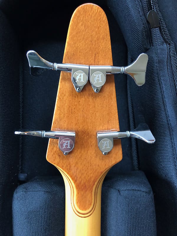 Alembic Persuader 4 string Bass Guitar - 9 lbs - 1990 Lacewood