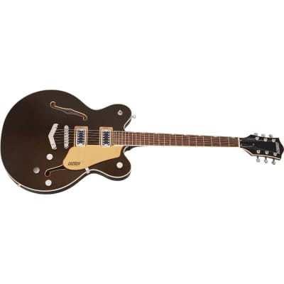 Gretsch G5622 Electromatic Collection Center Block Double-Cut Electric Guitar with V-Stoptail, Black Gold image 5