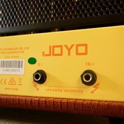 Joyo JCA-40 BOURBON STREET All Valve  ( Dual Rectifier)   Brown Gator Very Rare !!! image 7