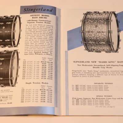 Slingerland Drum Catalog - 1939 image 9