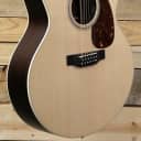 Martin  Grand J-16E 12-String Acoustic/Electric Guitar Natural w/ Case