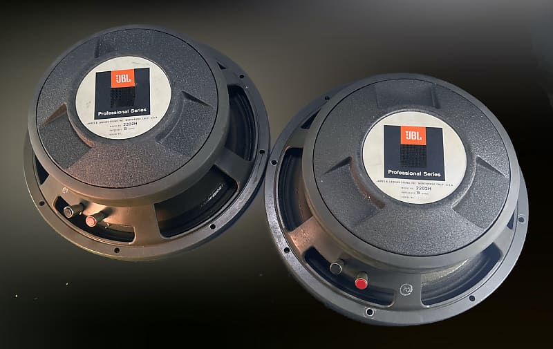 Pair of JBL 2202H 12