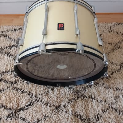 Premier Bass Drum 1970 - White Silk image 5