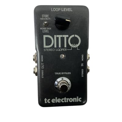 ギター tc electronic DITTO STEREO LOOPER TC Electronic Ditto Stereo Looper Guitar Effects Pedal
