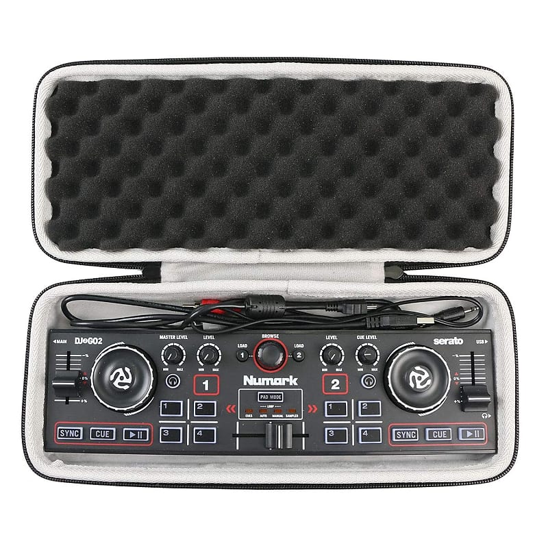 Hard Travel Case Replacement For Numark Dj2Go2 Touch Pocket Reverb