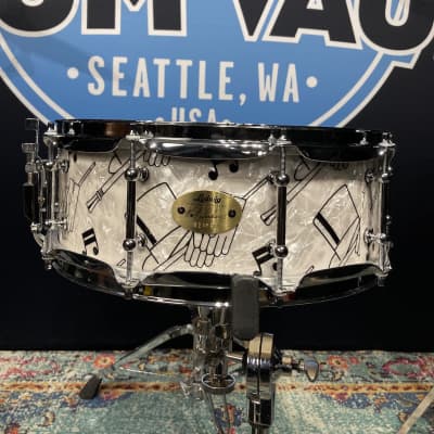 Ludwig - 14x5" 90th Anniversary, Limited Edition, Top Hat and Cane Snare Drum with Original Case! image 14