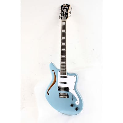 Daisy Rock Retro H Electric Guitar - Ice Blue Sparkle | Reverb