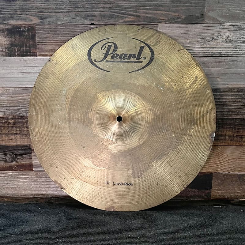 Used Pearl Crash/Ride Cymbal 18" Reverb