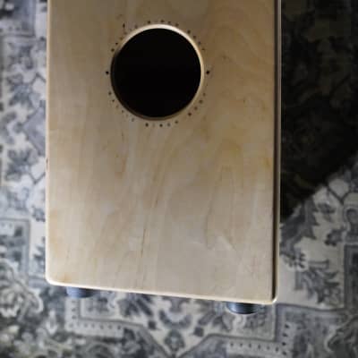 Meinl Percussion Woodcraft Series Cajon - Espresso Burst Frontplate image 5