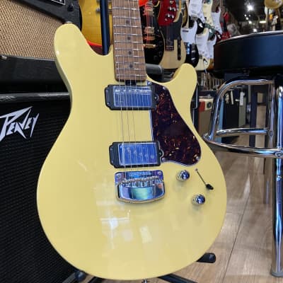 Ernie Ball Music Man James Valentine Signature Electric Guitar Roasted Maple Neck TV YELLOW for sale