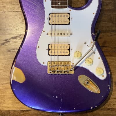 MJT Partscaster Stratocaster HSH with Dimarzio pickups. image 2