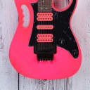 Ibanez Steve Vai Signature JEM JR Electric Guitar Quantum HSH Pink JEMJRSPPK