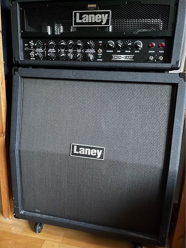 Laney IRT60H Ironheart 60 + Laney IRT 412A | Reverb