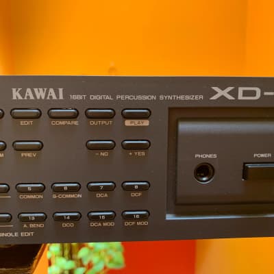 Kawai XD-5 Rackmount Digital Drum Synthesizer with RAM Card, original manual, etc. image 10