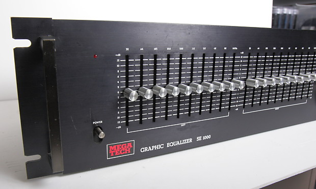 ☆MEGA TECH SE-1000 グラフィックイコライザー グラフィック イコライザー