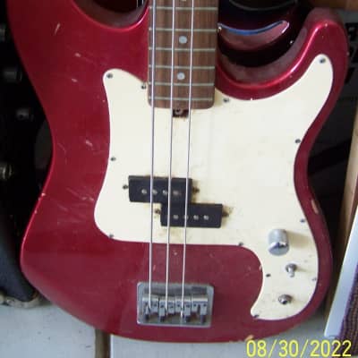 1980's Yako Short Scale Bass Guitar image 2