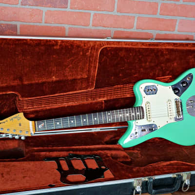 1964 Fender Jaguar Surf Green Refin Pre-CBS image 2