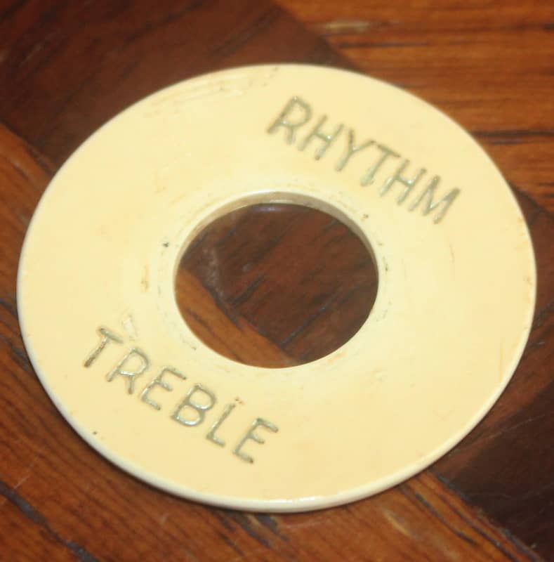 Vintage 1969 Gibson Toggle Switch Ring Cream Reverb Deutschland