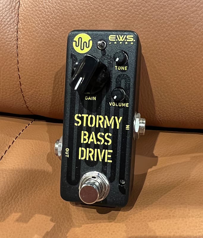 EWS Japan Stormy Bass Drive w/ Original Box - Bass Overdrive | Reverb