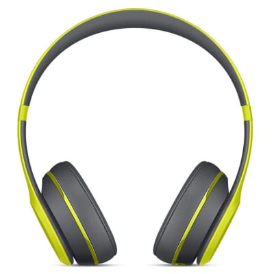 Beats by Dre Solo 2  Wireless Active On-Ear Headphone in Shock Yellow image 6