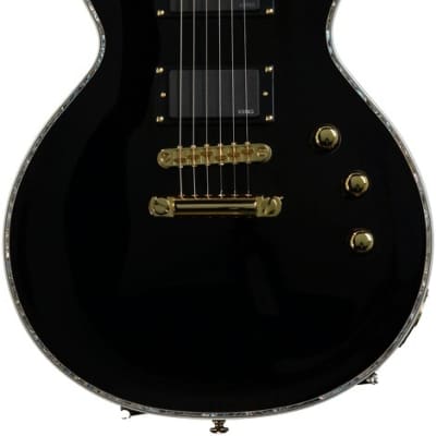 ESP LTD EC-1000 Electric Guitar - Black image 1