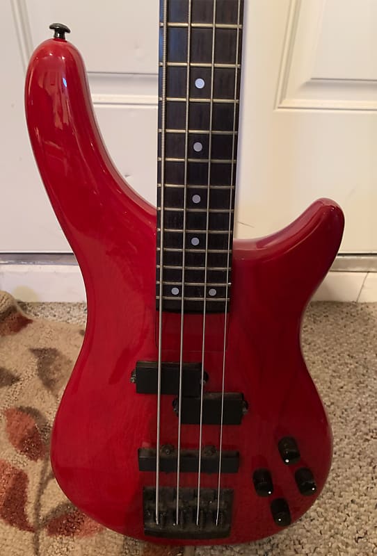 Tokai Bass Revolution Works red